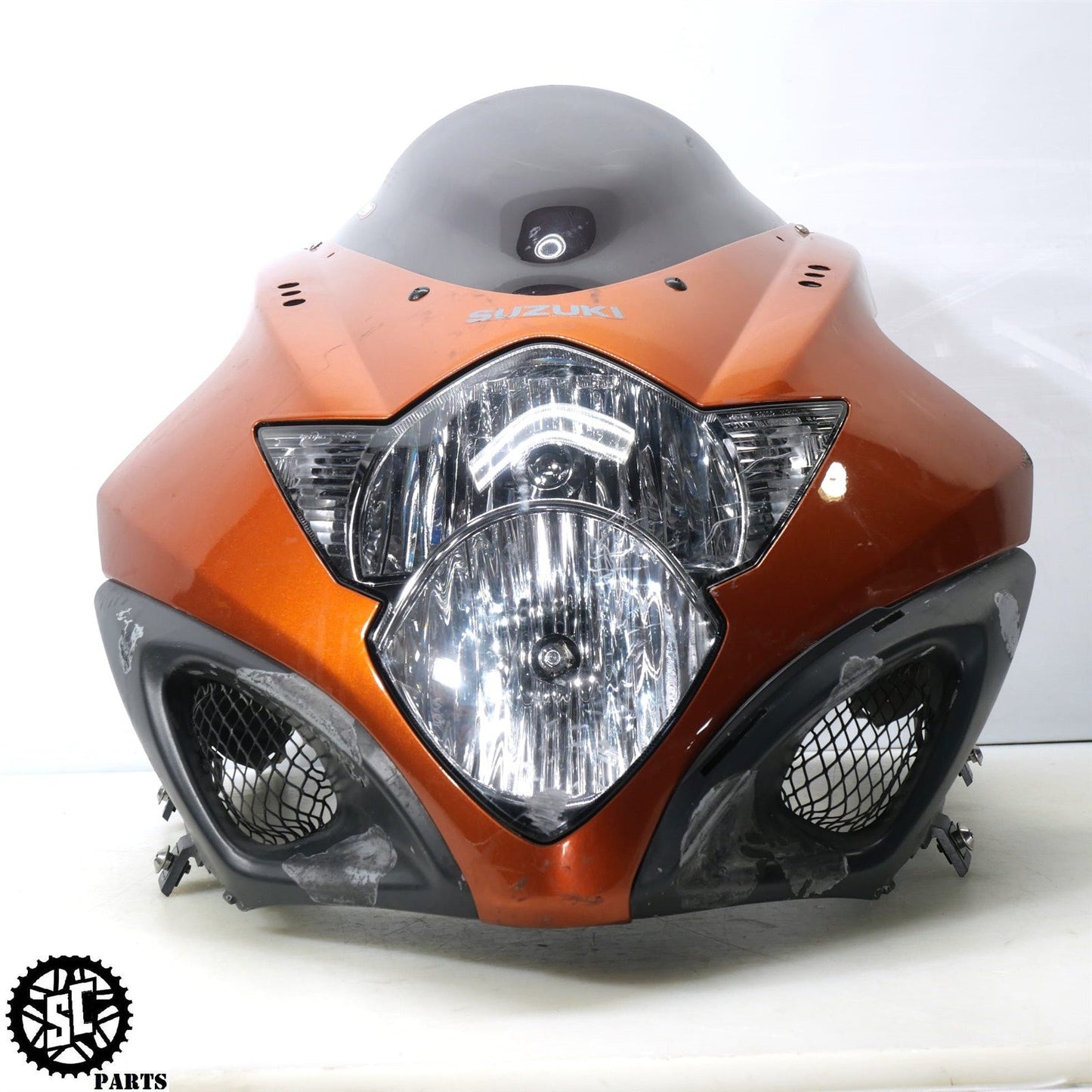 2005 2006 SUZUKI GSXR 1000 UPPER FAIRING COWL HEADLIGHT S22