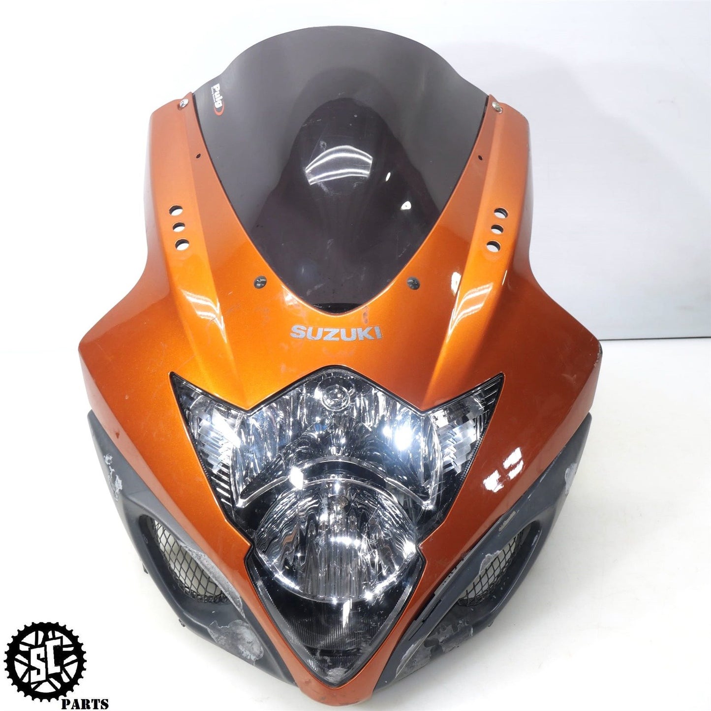 2005 2006 SUZUKI GSXR 1000 UPPER FAIRING COWL HEADLIGHT S22