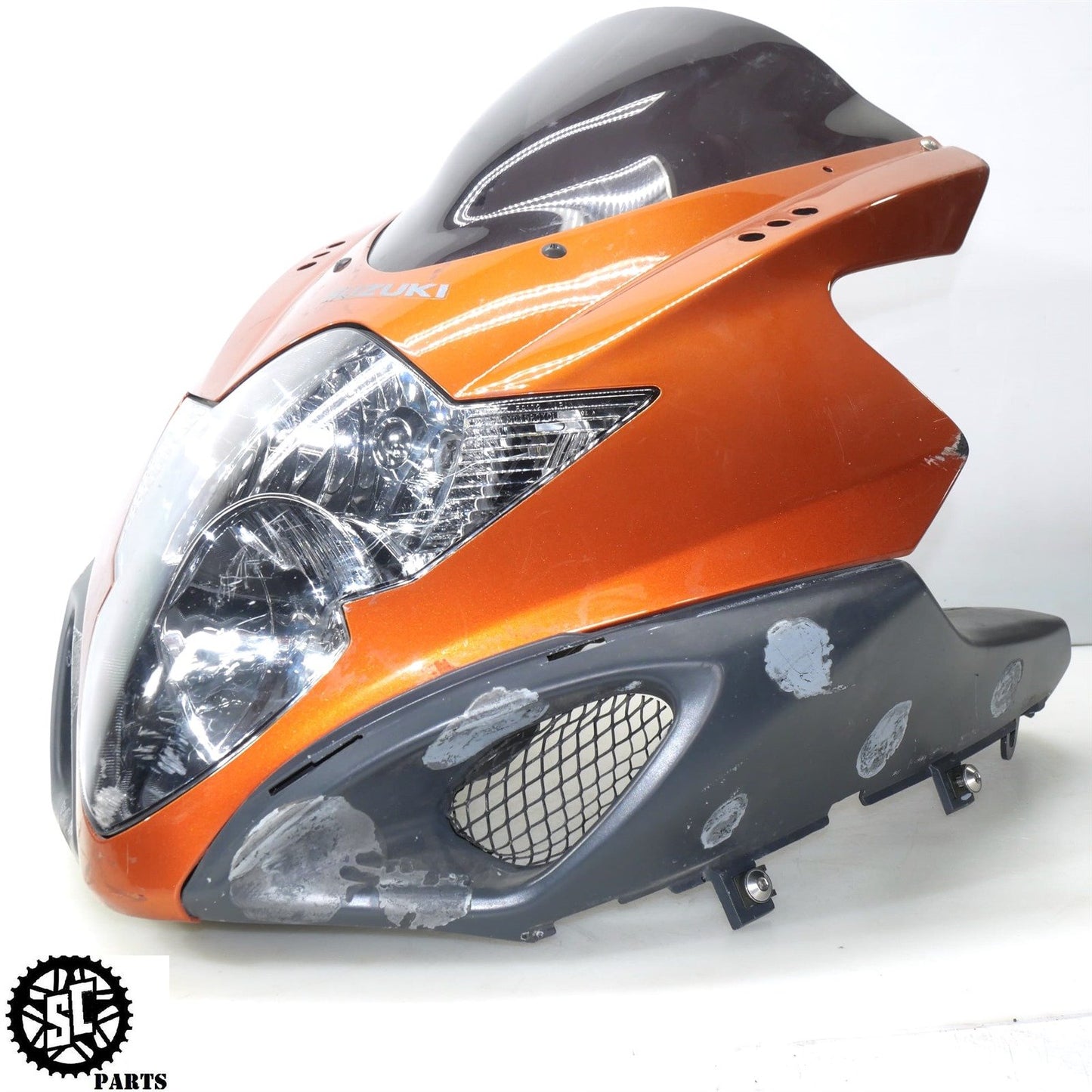 2005 2006 SUZUKI GSXR 1000 UPPER FAIRING COWL HEADLIGHT S22