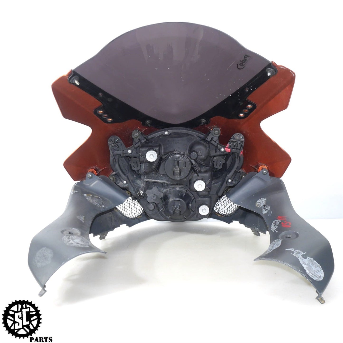 2005 2006 SUZUKI GSXR 1000 UPPER FAIRING COWL HEADLIGHT S22