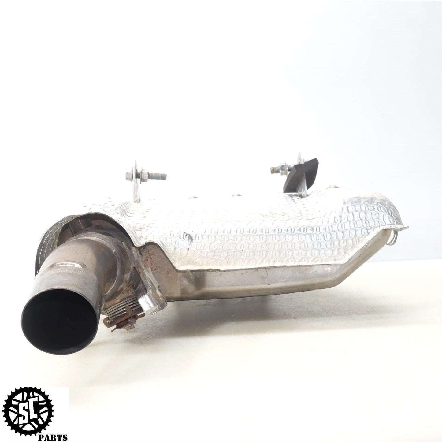 2007 2008 KAWASAKI NINJA ZX6R SLIP ON EXHAUST PIPE MUFFLER K22