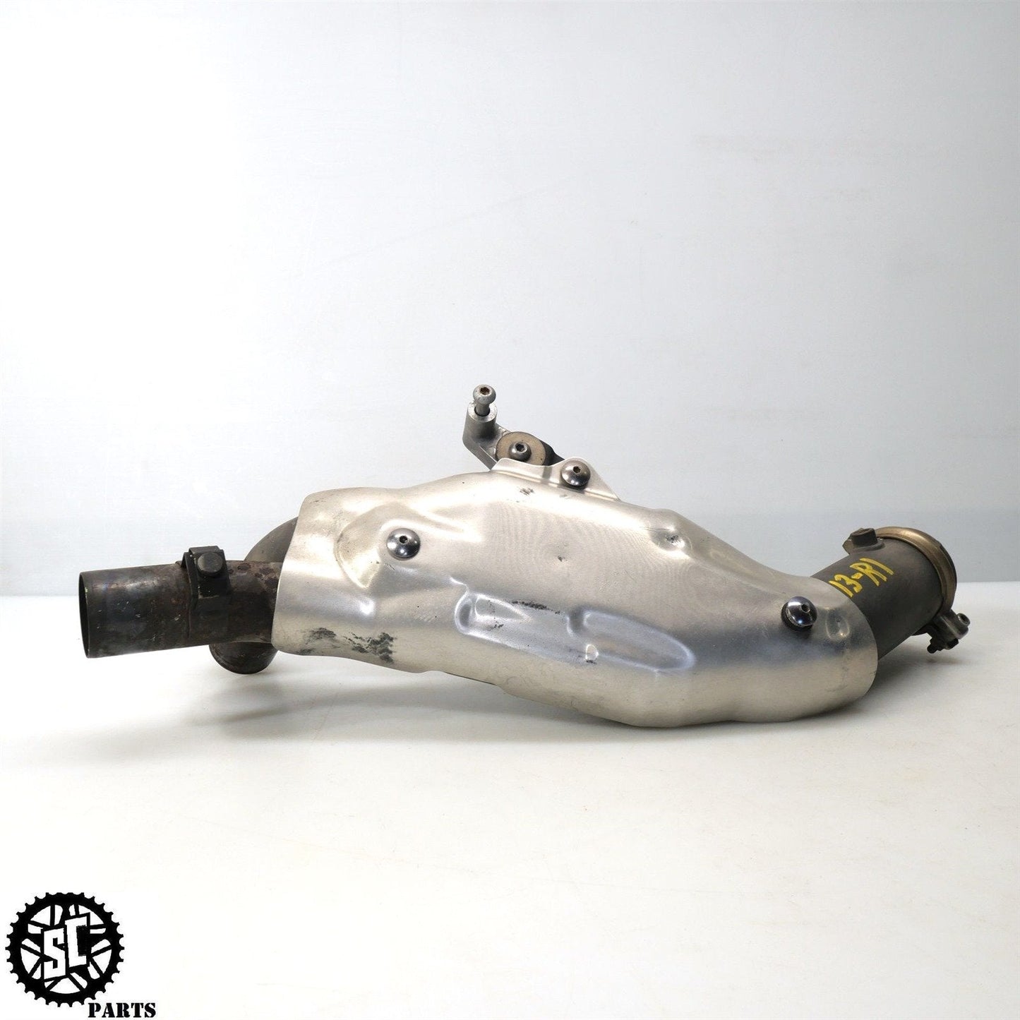 2009-2014 YAMAHA YZF R1 EXHAUST MID PIPE MODIFIED Y MUFFLER Y40