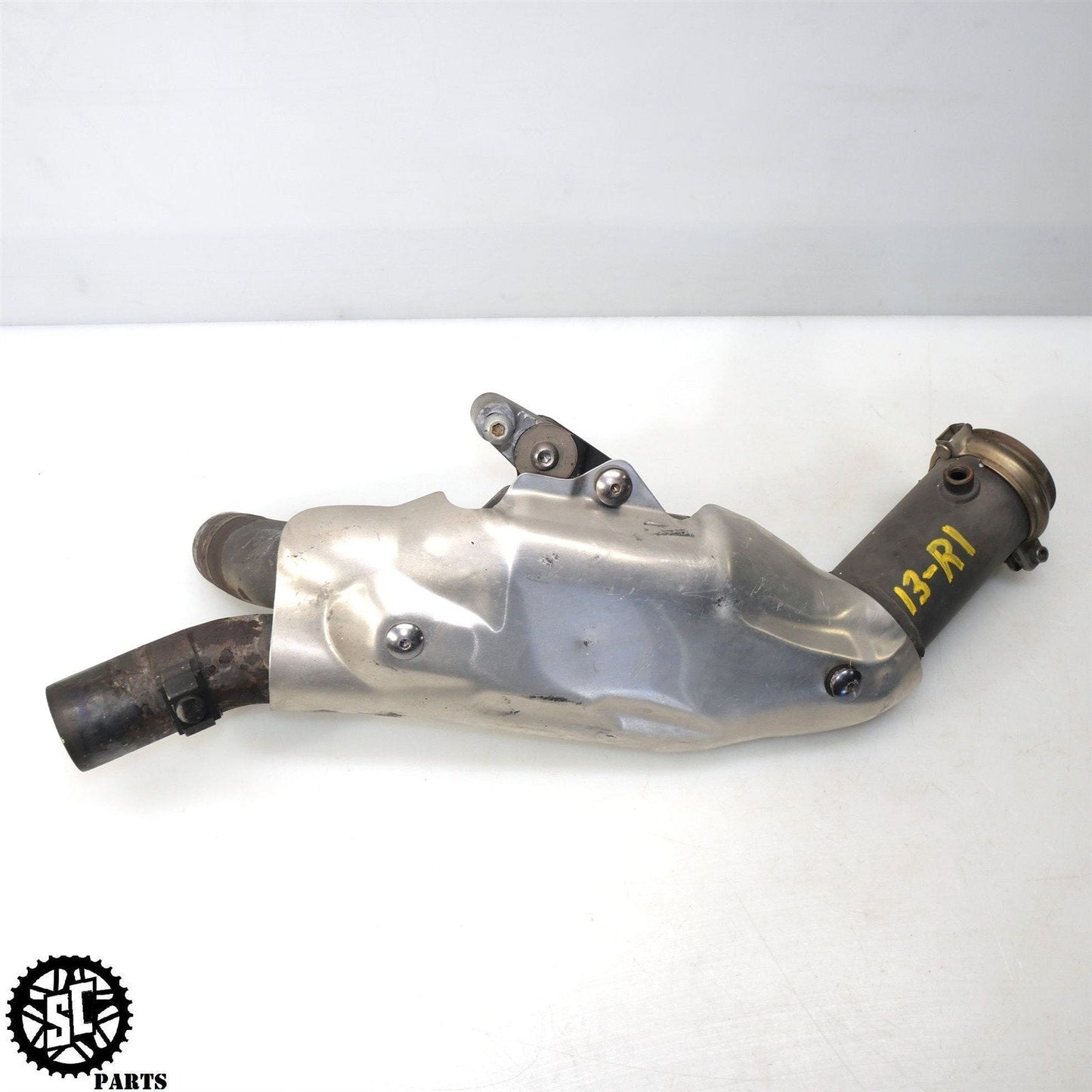 2009-2014 YAMAHA YZF R1 EXHAUST MID PIPE MODIFIED Y MUFFLER Y40