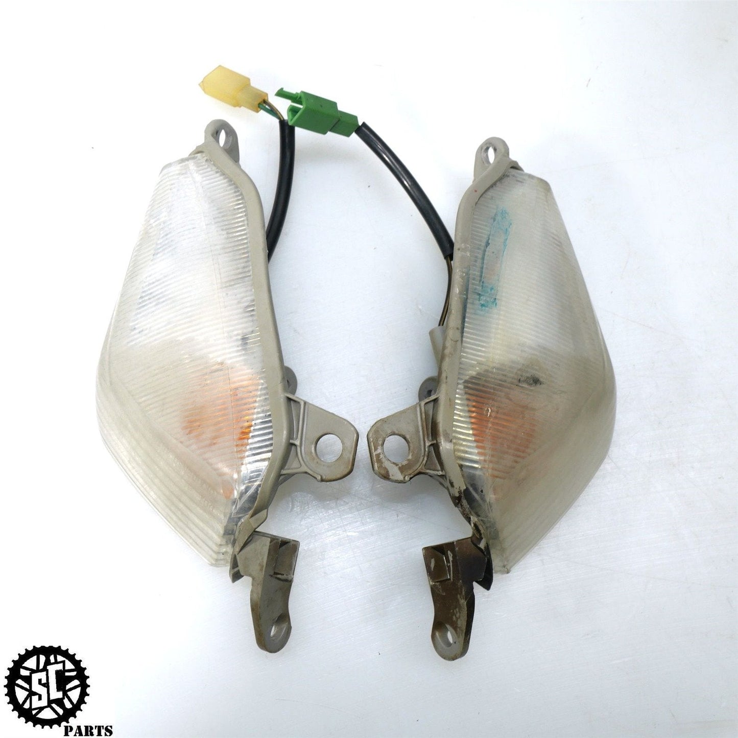 2006 2007 KAWASAKI NINJA ZX10R LEFT RIGHT TURN SIGNAL BLINKERS K11