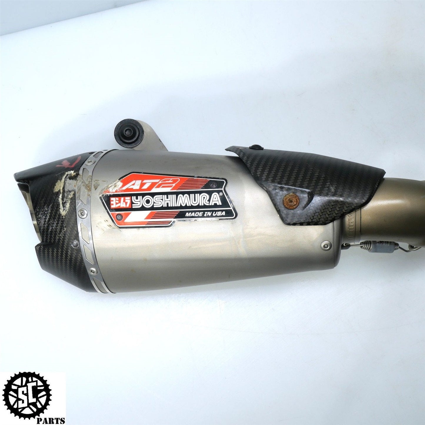 2022 2023 SUZUKI HAYABUSA YOSHIMURA FULL EXHAUST MUFFLER PIPE SLIP ON AT2 S73