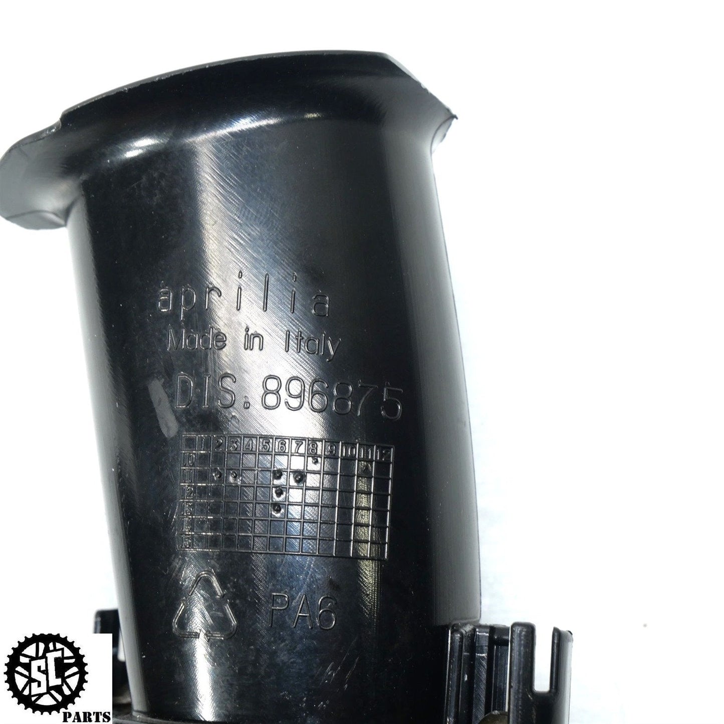 2011-2016 APRILIA TUONO RSV4 V4R AIR INTAKE VELOCITY STACK BOOT DUCT A05