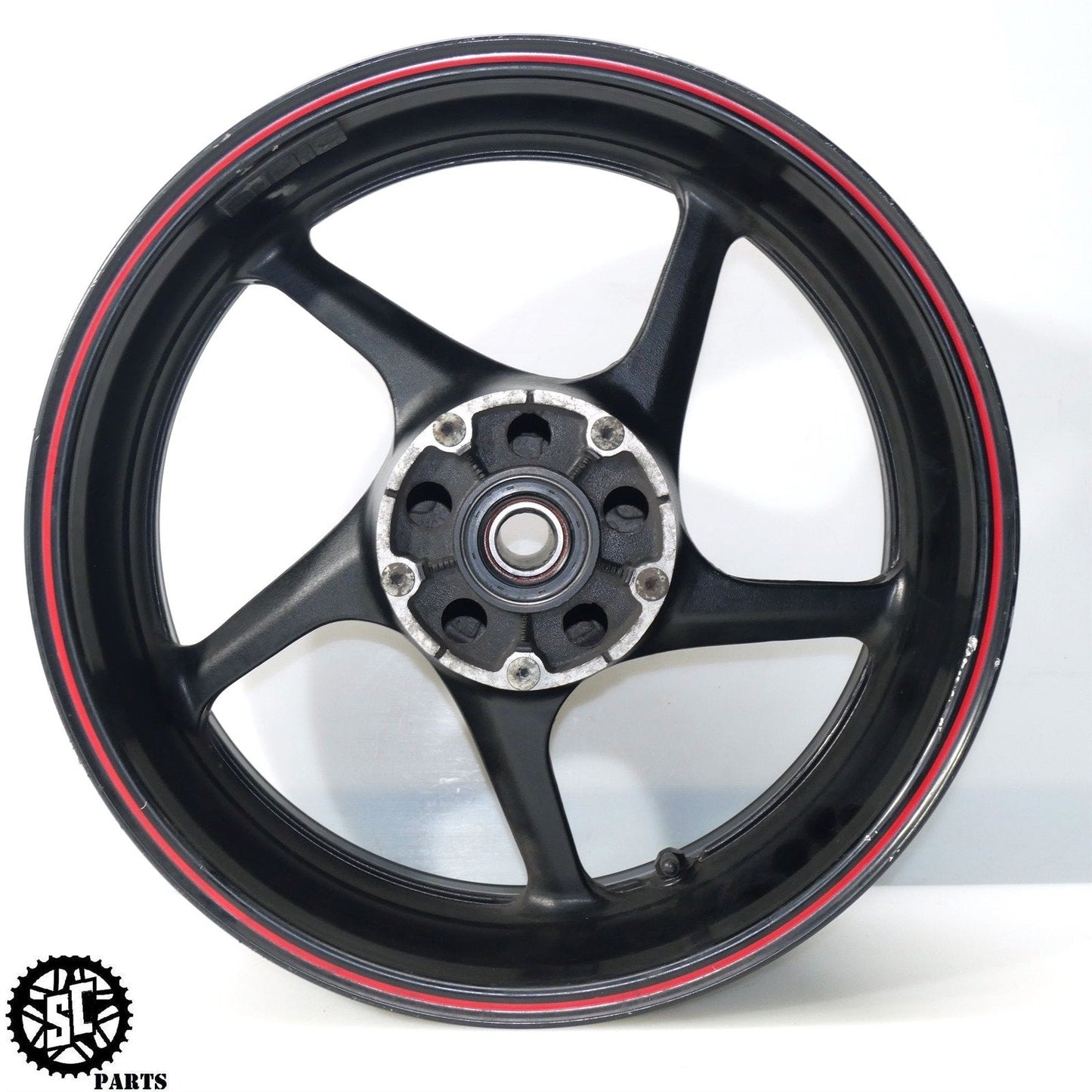 2009-2014 YAMAHA YZF R1 REAR WHEEL RIM STRAIGHT OEM Y41