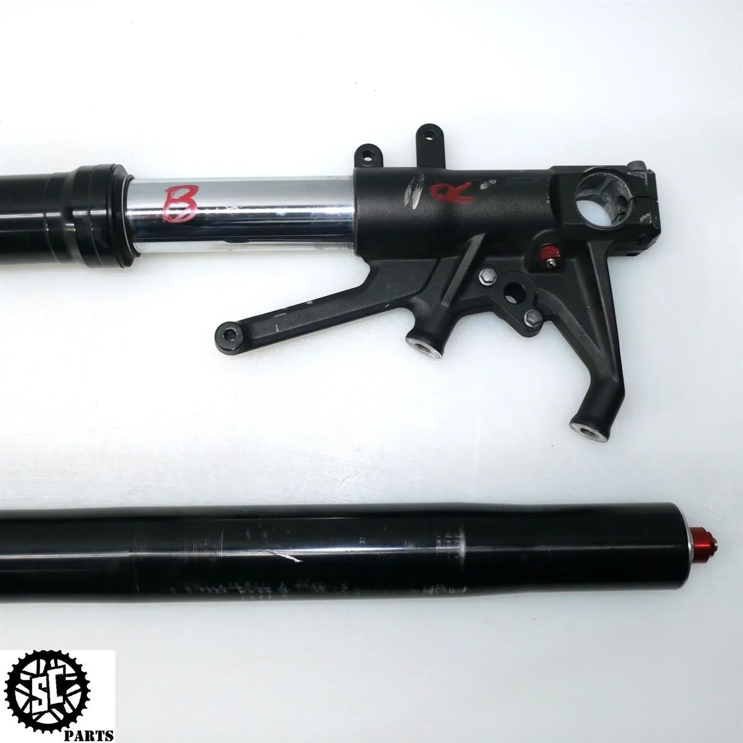 12 14 15 2013 KAWASAKI NINJA ZX14R LEFT RIGHT FRONT FORK TUBE SUSPENSION K66