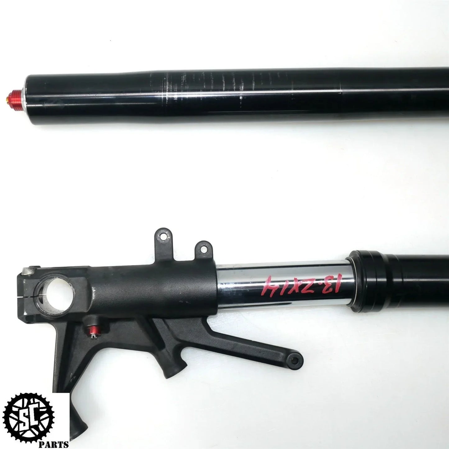 12 14 15 2013 KAWASAKI NINJA ZX14R LEFT RIGHT FRONT FORK TUBE SUSPENSION K66