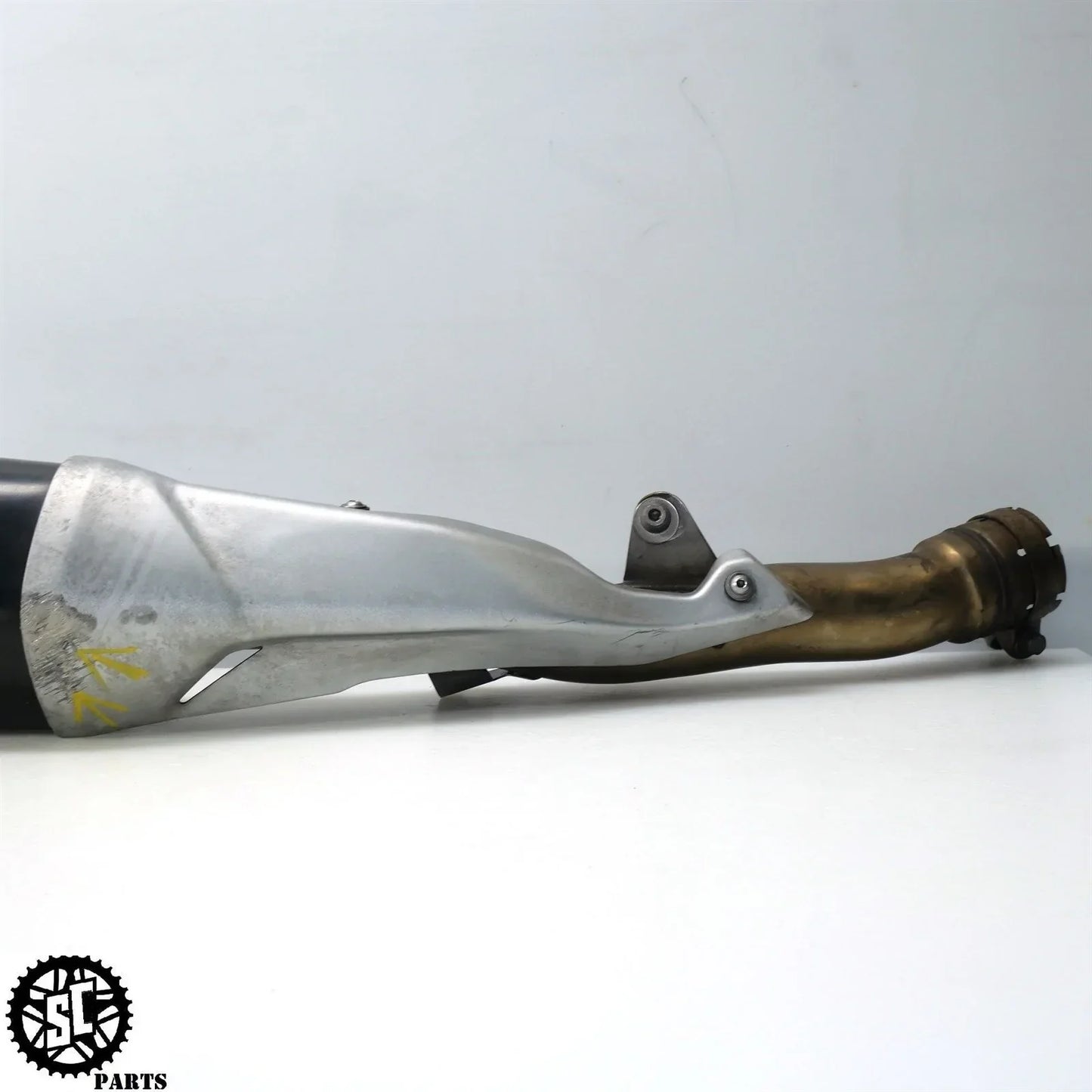 12 14 15 2013 KAWASAKI NINJA ZX14R STOCK SLIP ON EXHAUST PIPE MUFFLER K66