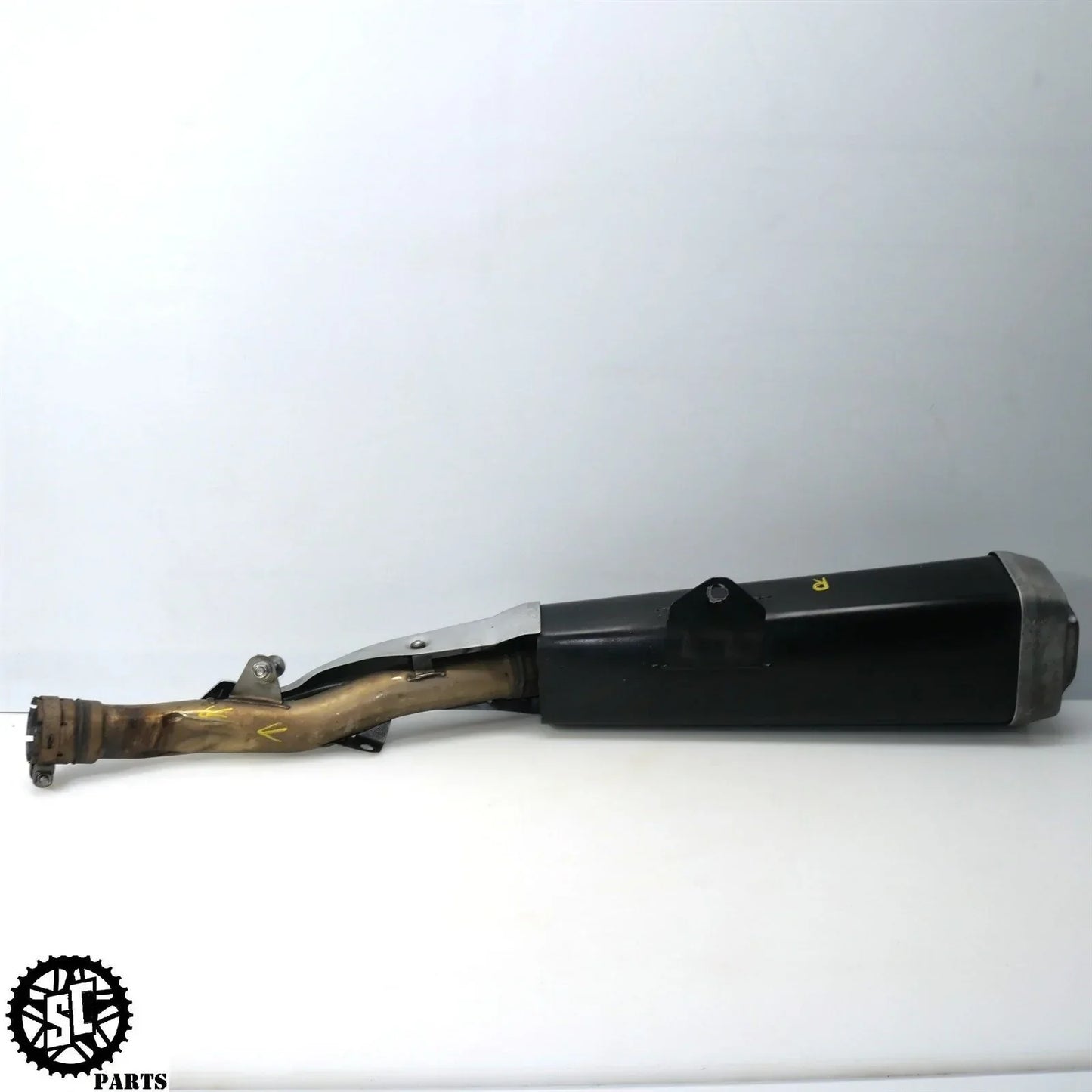 12 14 15 2013 KAWASAKI NINJA ZX14R STOCK SLIP ON EXHAUST PIPE MUFFLER K66