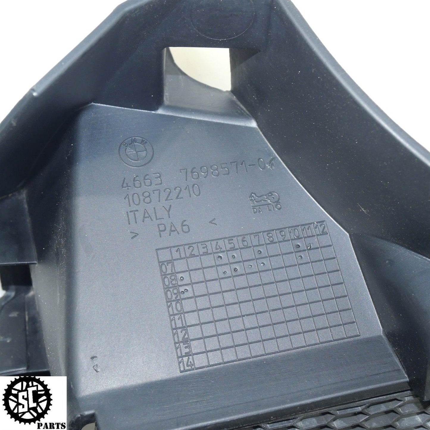 2008-2016 BMW F800GS RADIATOR GUARD GRILL SHROUD FAIRING B25