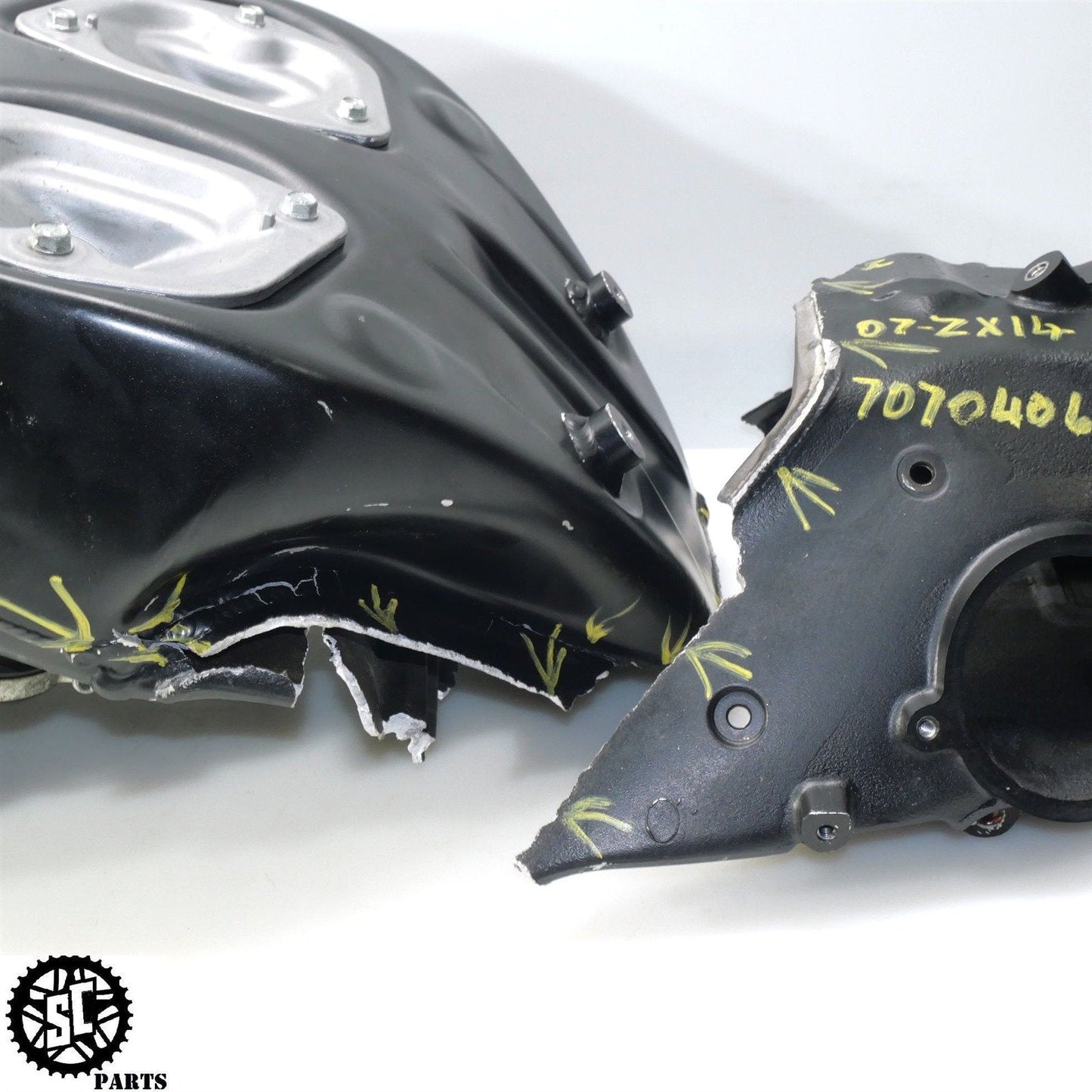 2006-2011 KAWASAKI NINJA ZX14 ZX1400 MAIN FRAME CHASSIS *S* K20