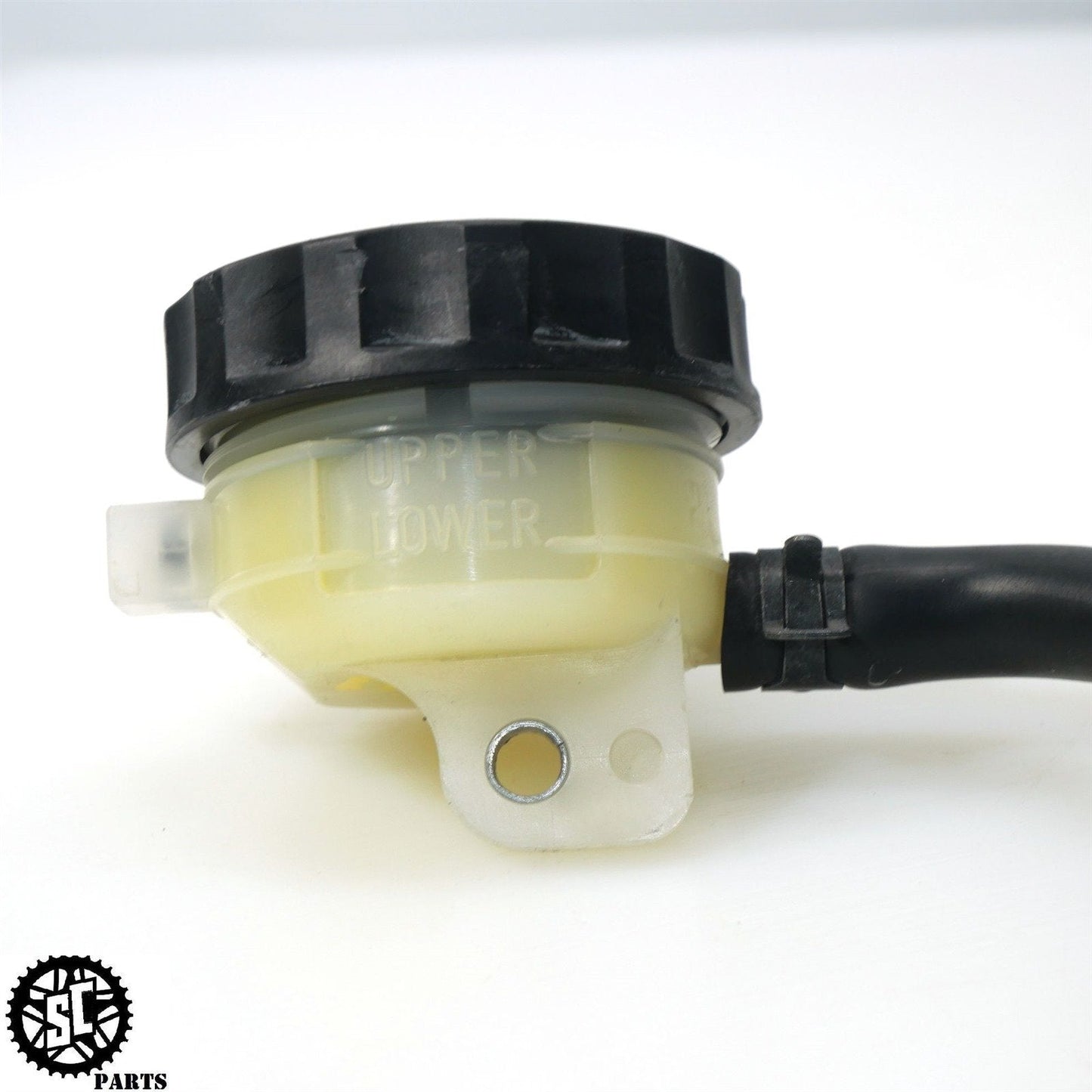 2009-2012 KAWASAKI NINJA ZX6R REAR BRAKE MASTER FLUID RESERVOIR TANK BOTTLE K56