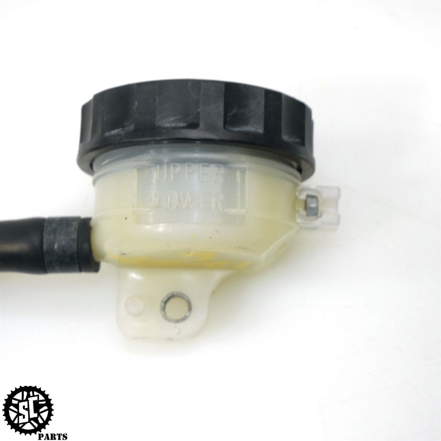 2009-2012 KAWASAKI NINJA ZX6R REAR BRAKE MASTER FLUID RESERVOIR TANK BOTTLE K56
