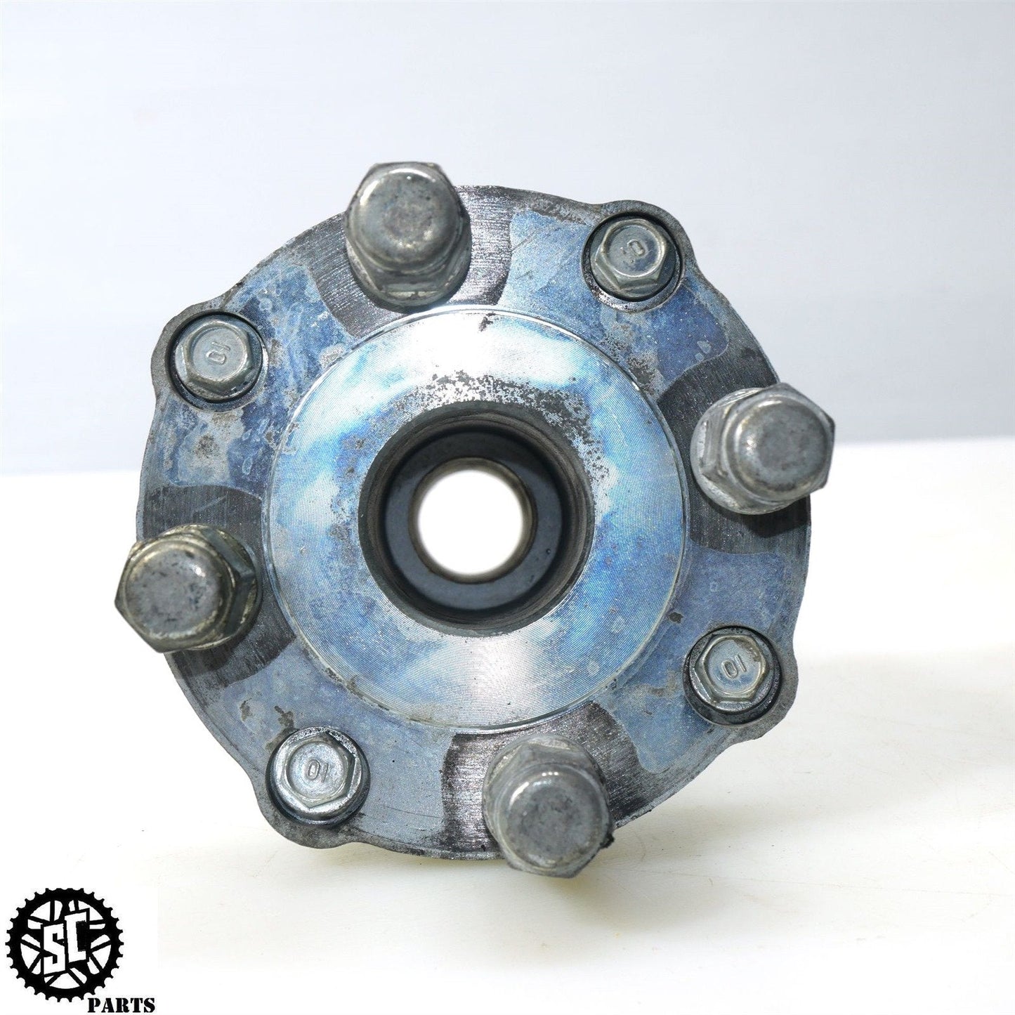 1998-2001 HONDA VFR800 REAR WHEEL AXLE SPINDLE WHEEL NUTS H03