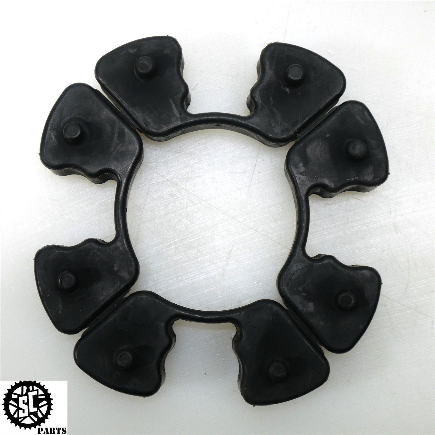 2009-2011 KAWASAKI NINJA EX 650R HUB REAR WHEEL CUSH SPROCKET CARRIER RUBBER K08