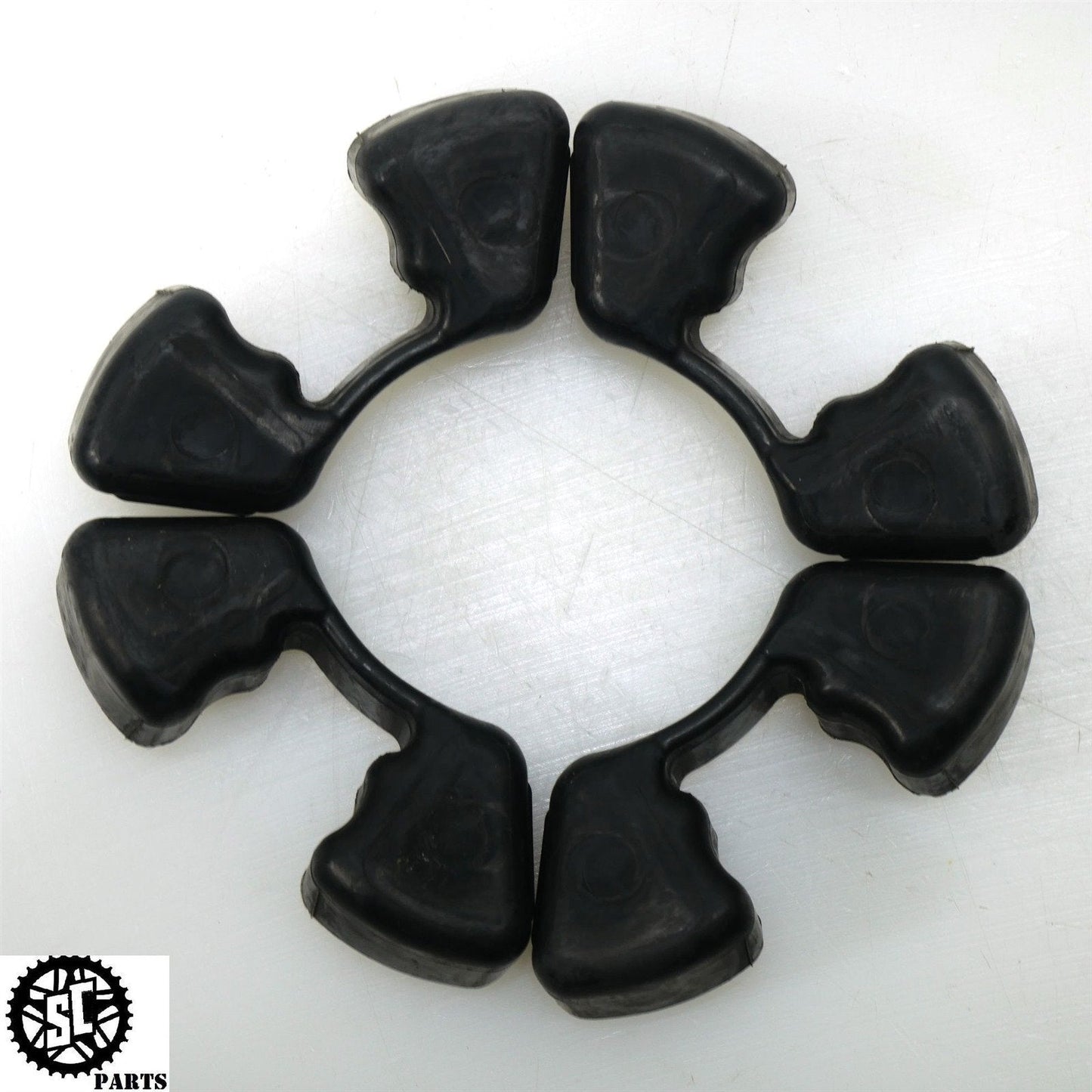 2009-2011 KAWASAKI NINJA EX 650R HUB REAR WHEEL CUSH SPROCKET CARRIER RUBBER K08