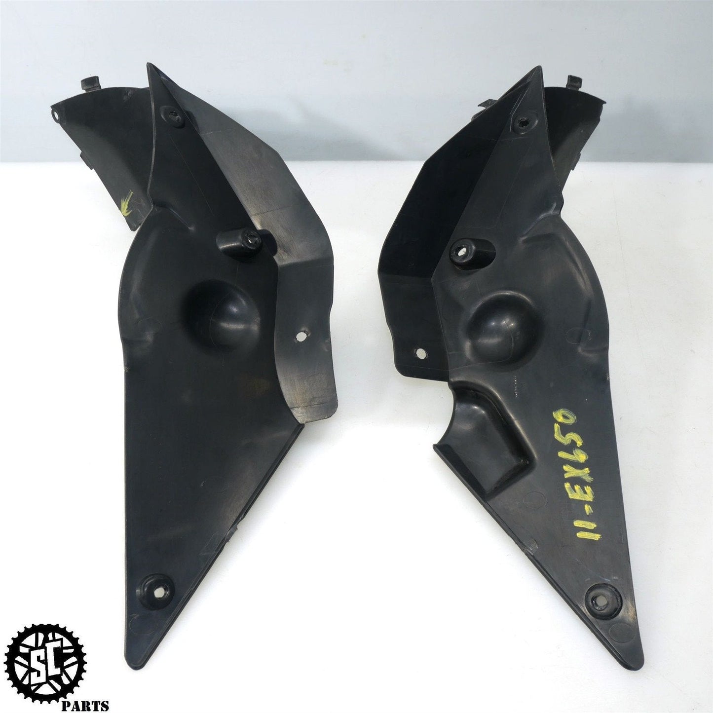 2009-2011 KAWASAKI NINJA EX 650R LEFT RIGHT INNER FAIRING PLASTIC K08