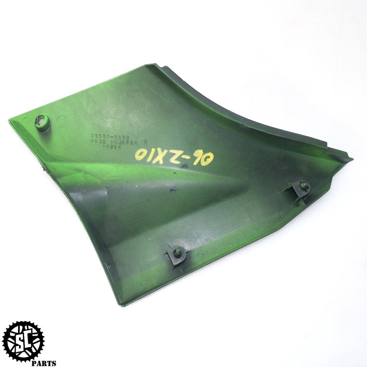 2006 2007 KAWASAKI NINJA ZX10R RIGHT INNER SIDE FAIRING SEAT PLASTIC K16