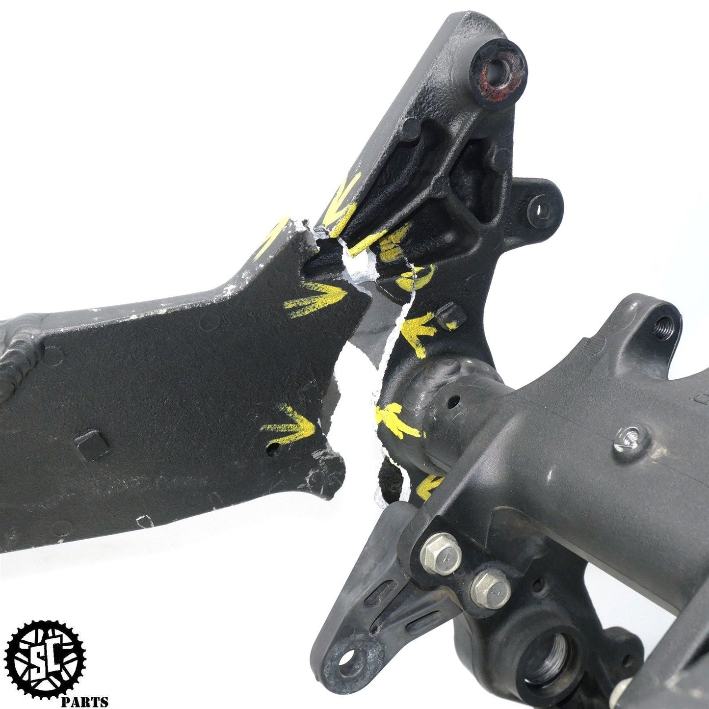 2007 2008 KAWASAKI NINJA ZX6R MAIN FRAME CHASSIS *S* K41