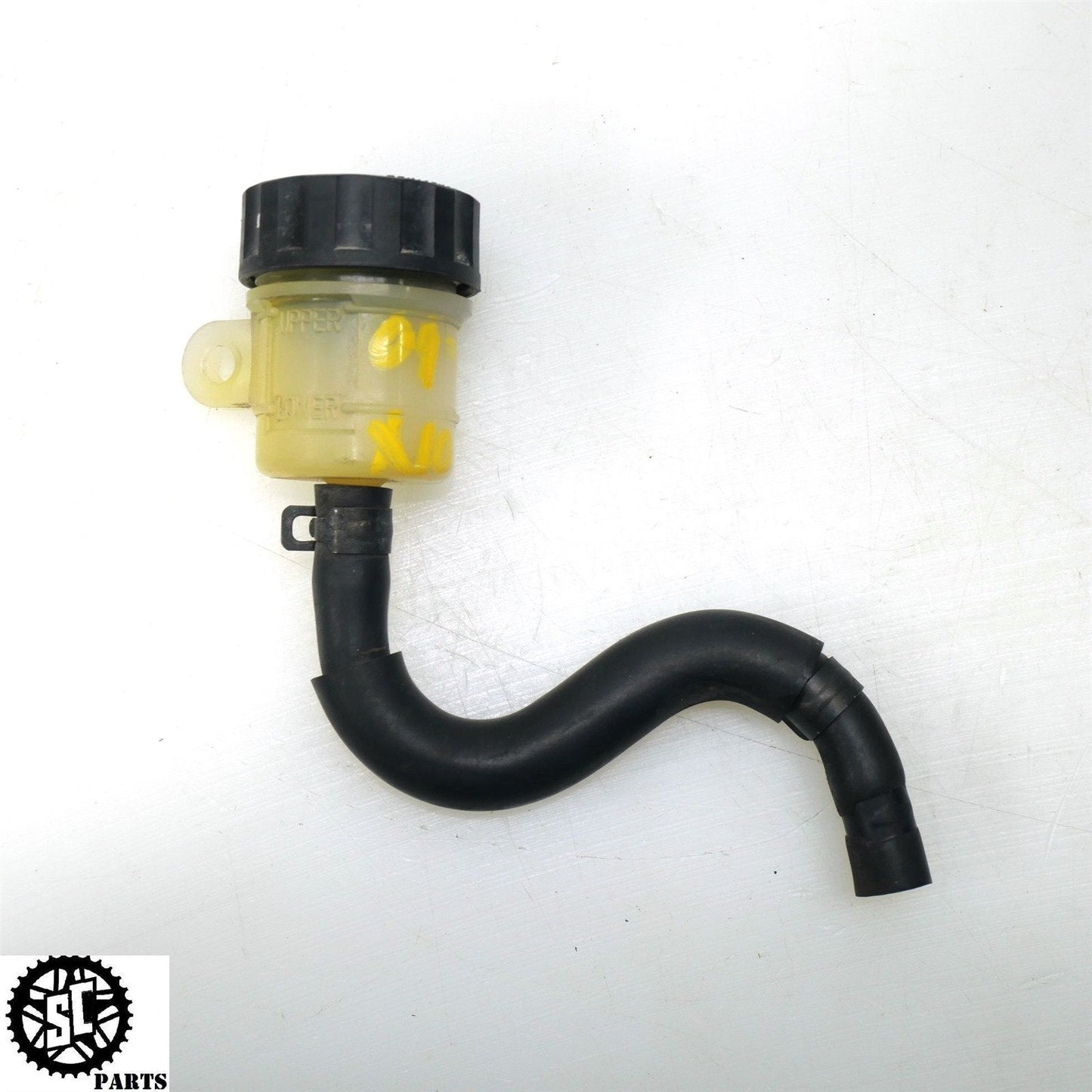 2008-2010 KAWASAKI NINJA ZX10R REAR BRAKE MASTER FLUID RESERVOIR TANK K43