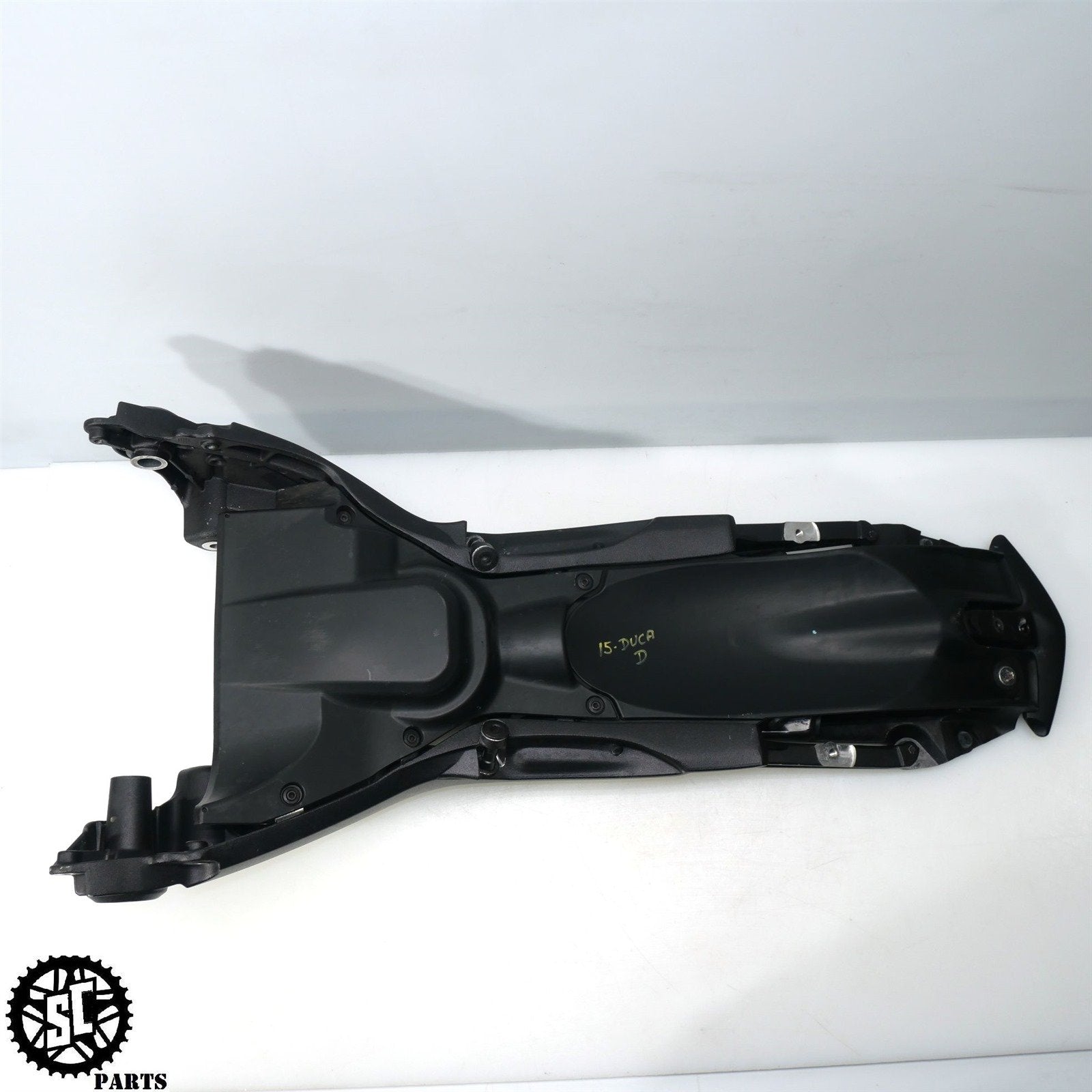 2015 DUCATI DIAVEL REAR SUBFRAME UNDER TAIL FAIRING TRAY D32