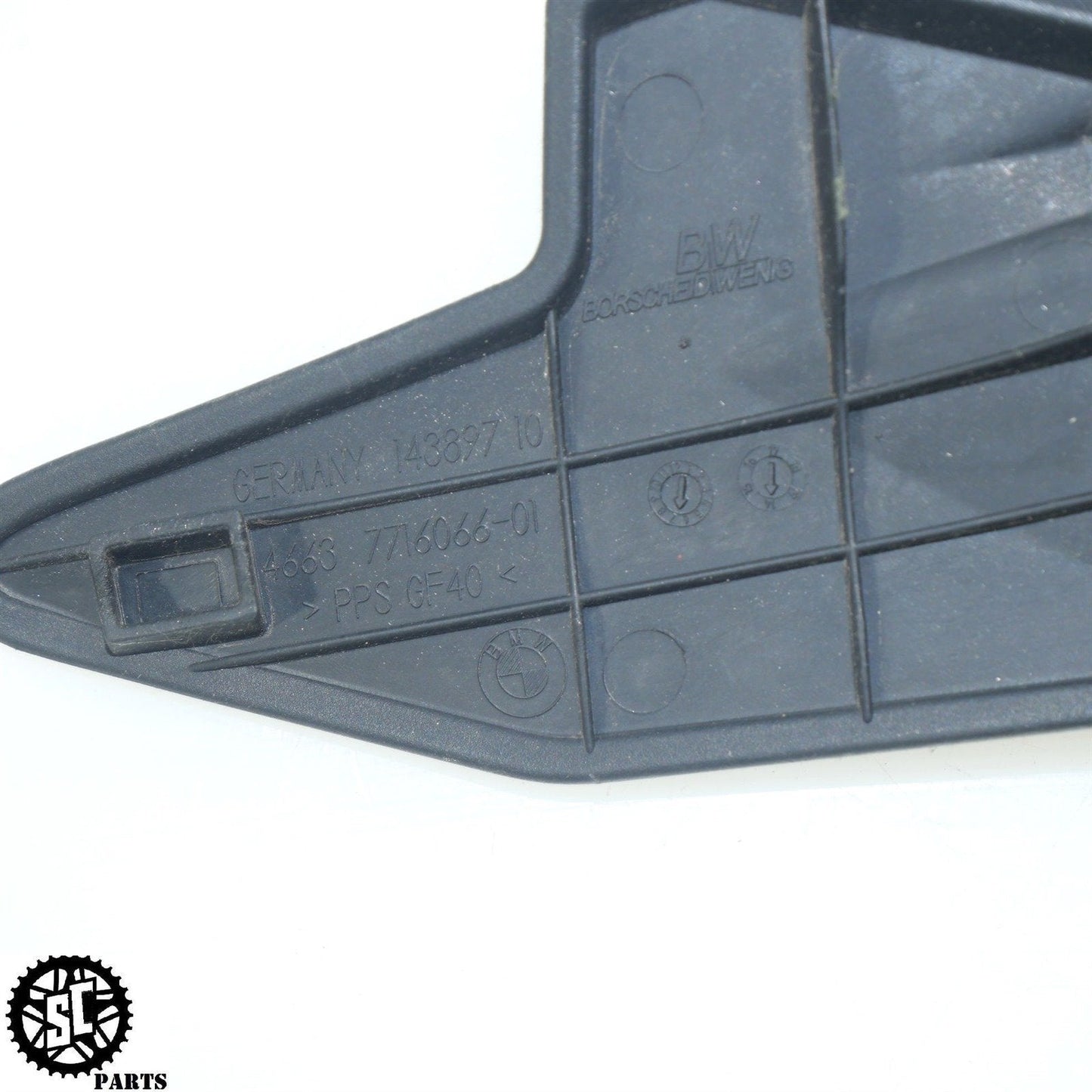 2013-2018 BMW F700GS HEAT SHIELD BRAKE FLUID COVER TRIM PLASTIC B27