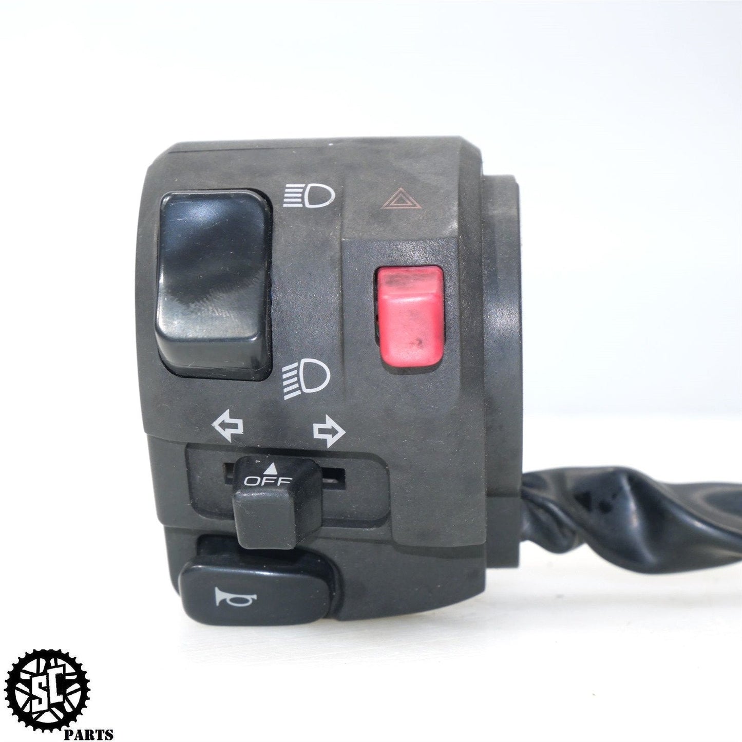 2006-2011 KAWASAKI NINJA ZX14 LEFT HEADLIGHT CONTROL SWITCH K25
