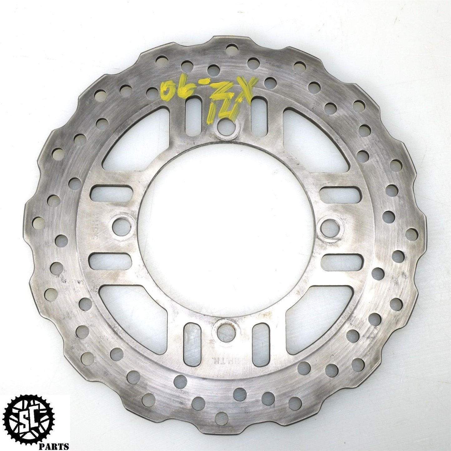 2006-2011 KAWASAKI NINJA ZX14 REAR BRAKE ROTOR DISC K25