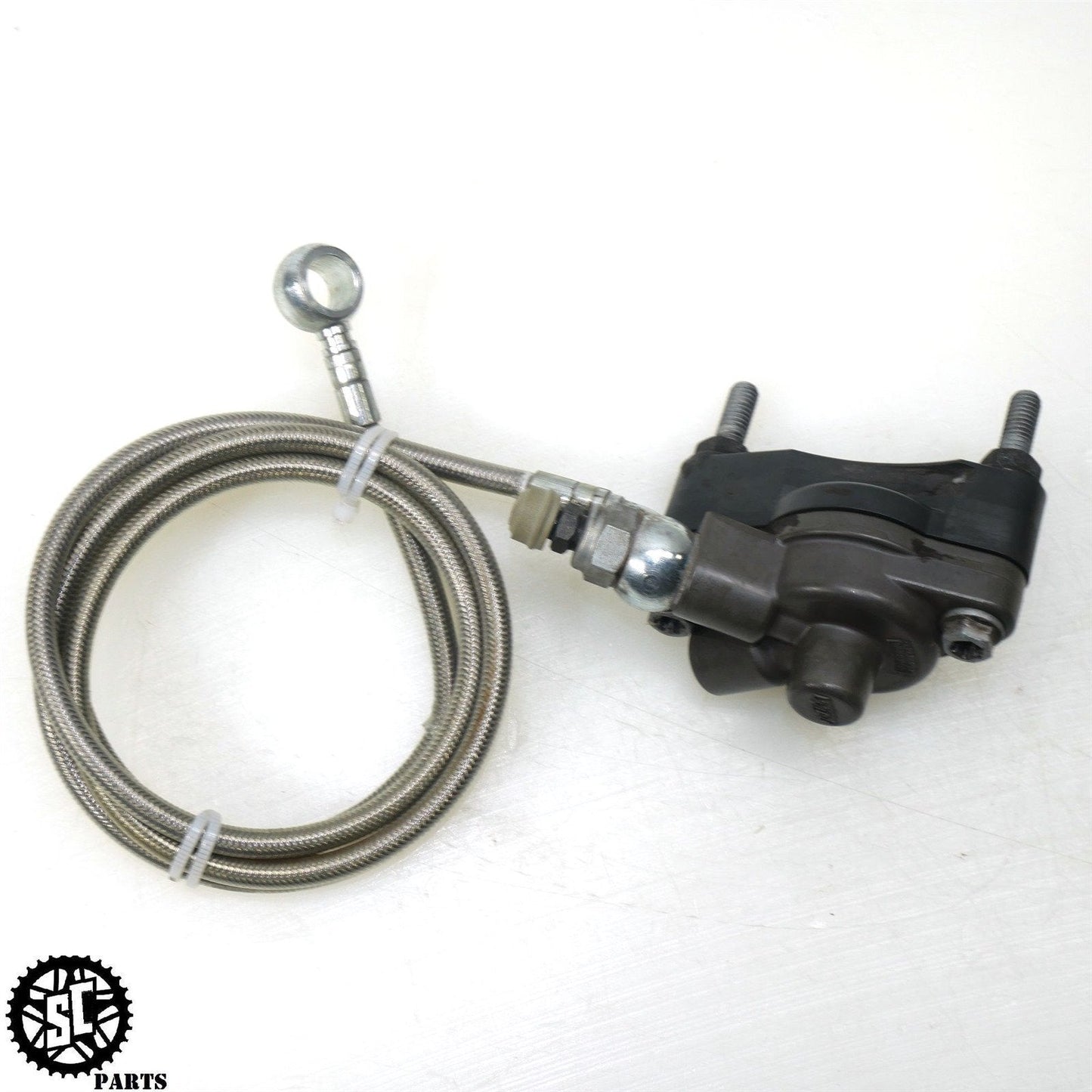 2011 KTM RC8 1190 CLUTCH SLAVE CYLINDER W STAINLESS STEEL LINE HOSE KT02