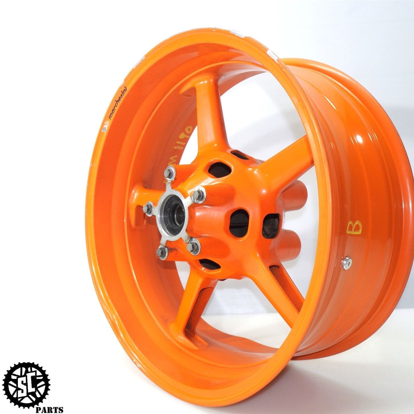 2011 KTM RC8 1190 REAR WHEEL RIM SB BENT KT02