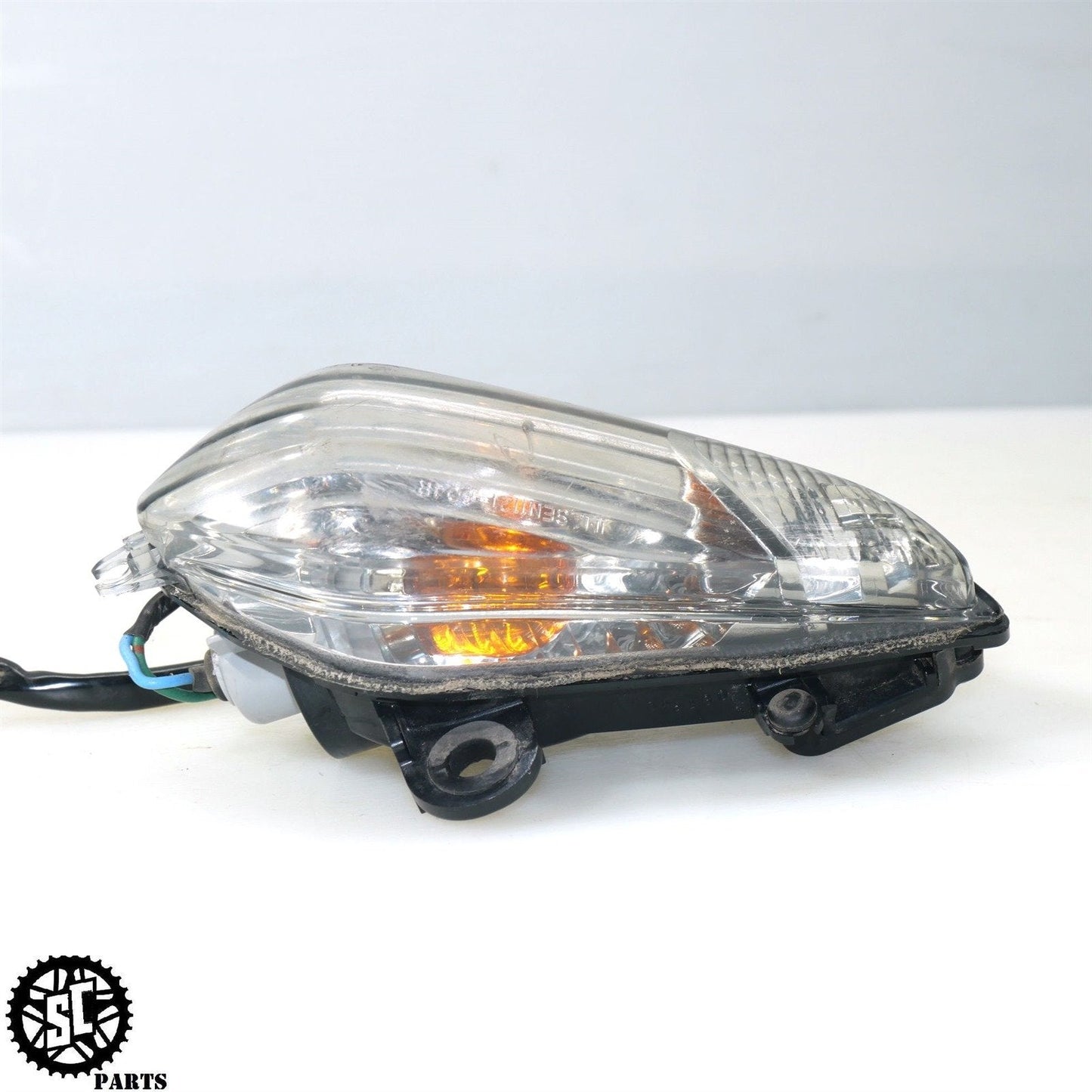 2008-2012 HONDA CBR1000RR RIGHT FRONT TURN SIGNAL BLINKER MIRROR LIGHT H32