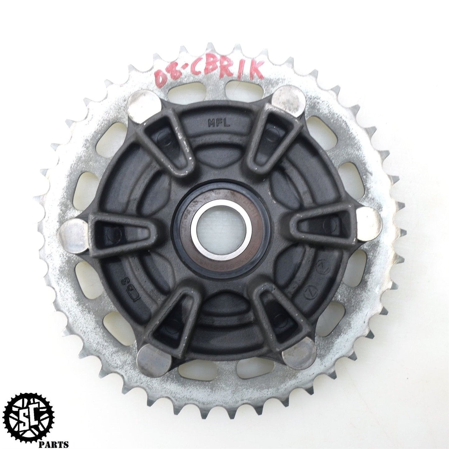 2008-2012 HONDA CBR1000RR REAR DRIVE HUB SPROCKET CARRIER H32