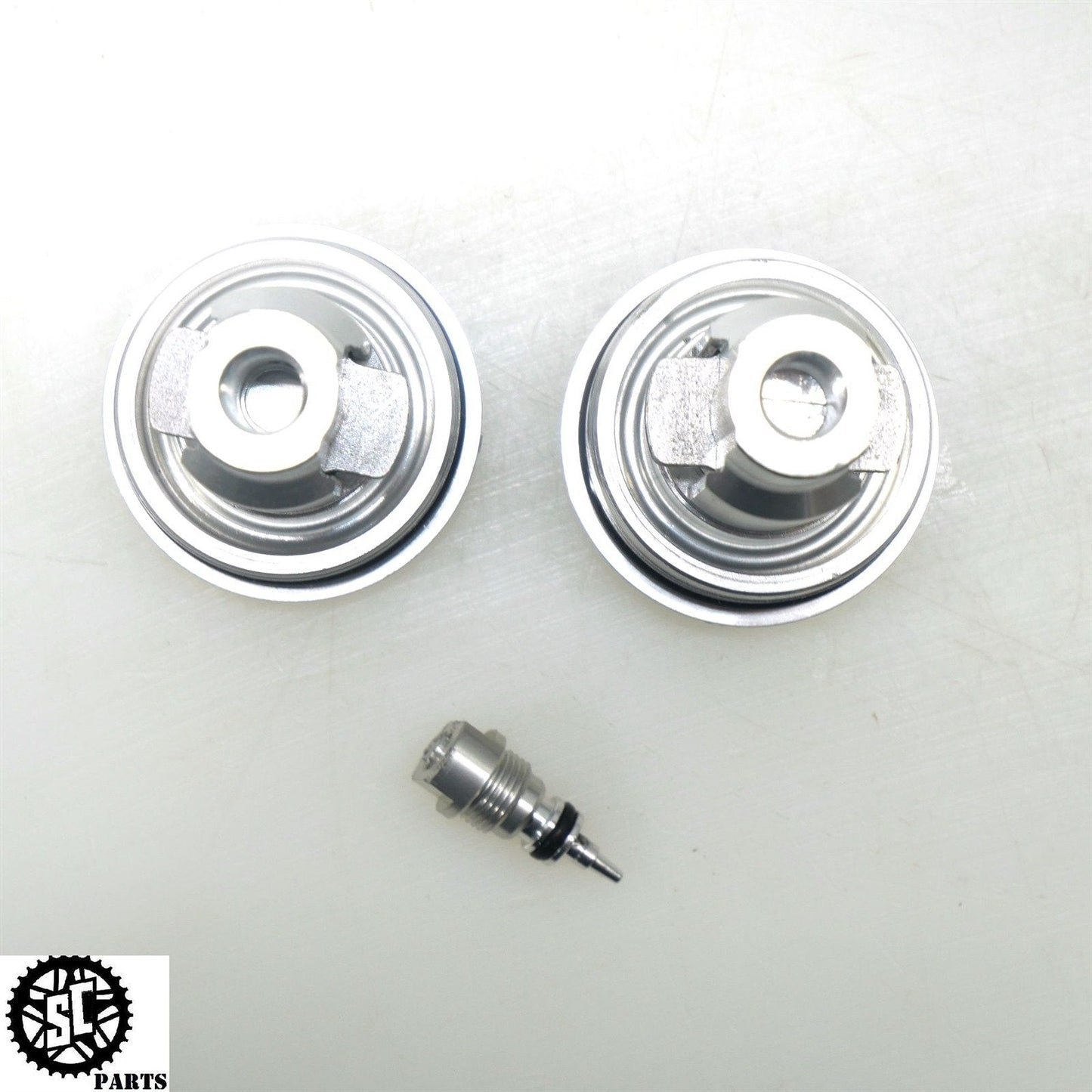 2014 DUCATI MONSTER 1200 FRONT FORK TUBE PRELOAD ADJUSTER CAP D14