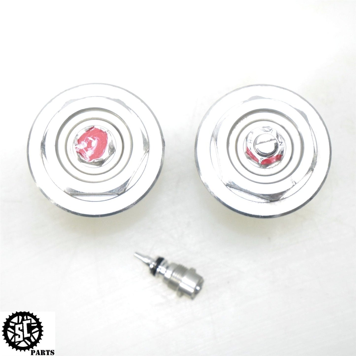 2014 DUCATI MONSTER 1200 FRONT FORK TUBE PRELOAD ADJUSTER CAP D14