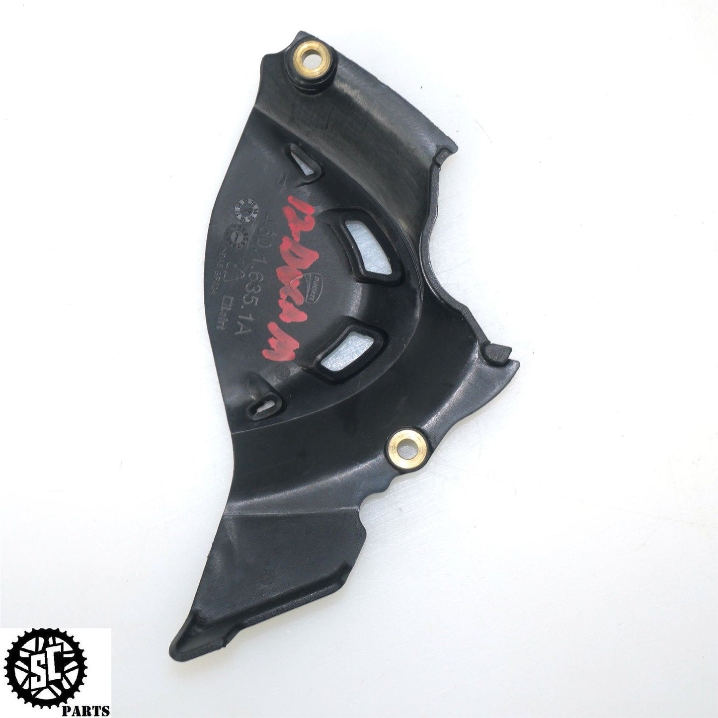 2014 DUCATI MONSTER 1200 FRONT SPROCKET COVER CHAIN 46016351A D14