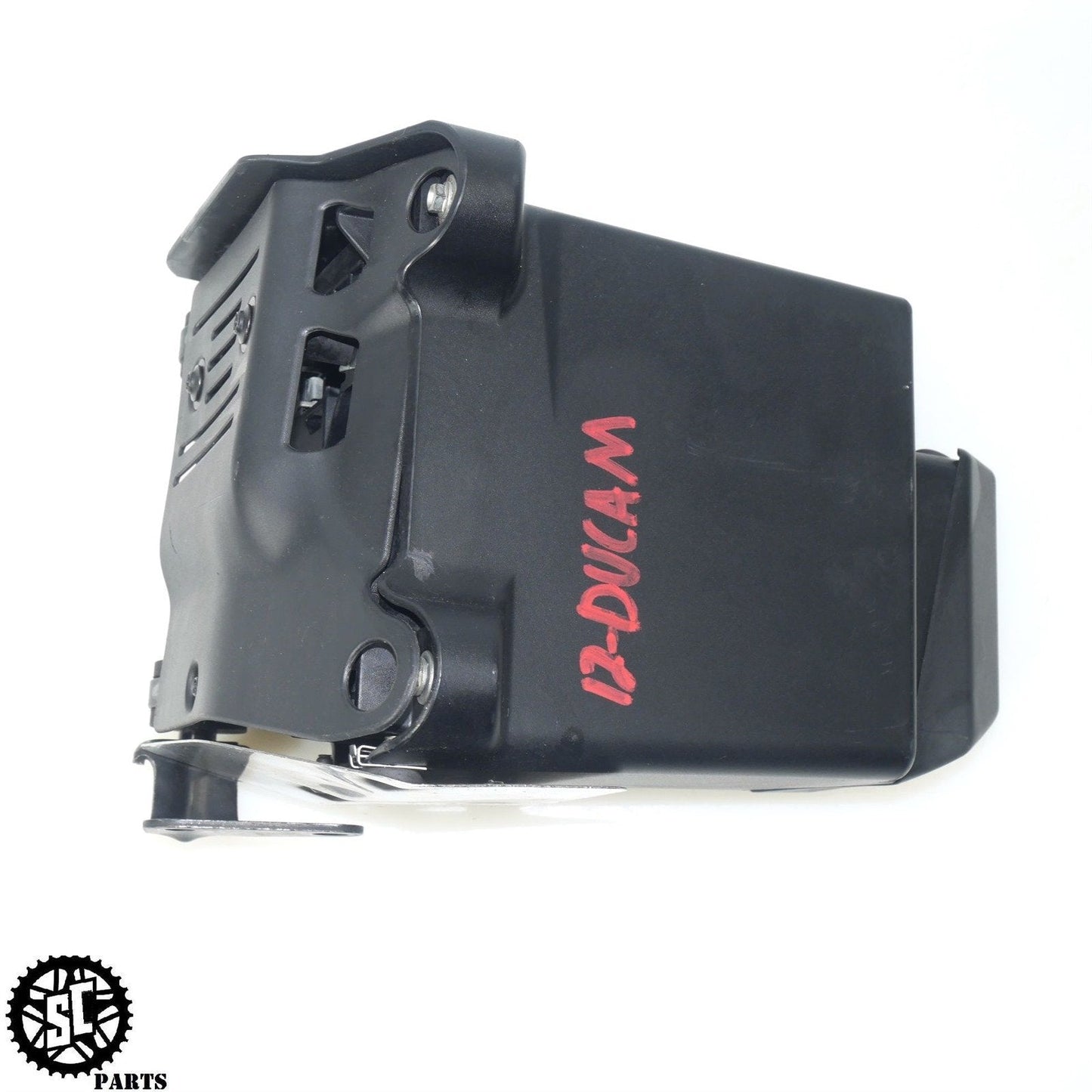 2014 DUCATI MONSTER 1200 BATTERY BOX TRAY BRACKET USPT347918 D14
