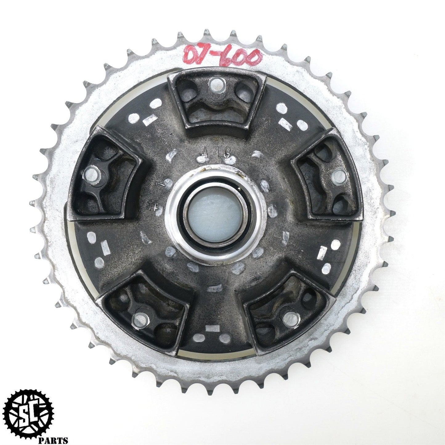 2006 2007 SUZUKI GSXR600 REAR WHEEL HUB SPROCKET S39