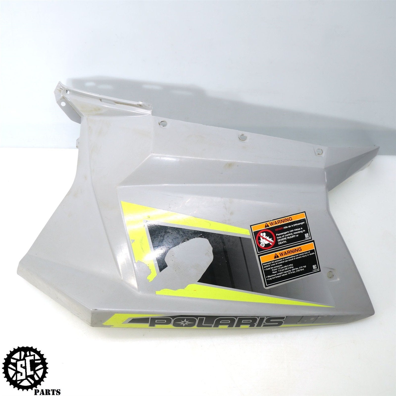 2019 POLARIS SCRAMBLER 850 LEFT FENDER PANEL FAIRING PLASTIC