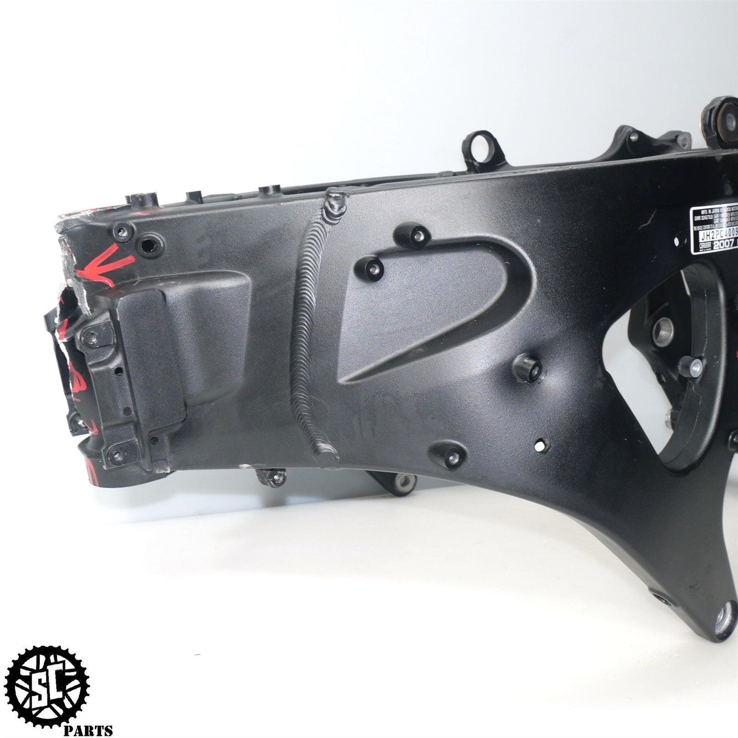 07-12 2007 HONDA CBR600RR MAIN FRAME CHASSIS *S* H24