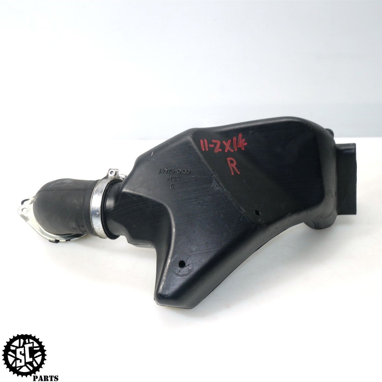 06-11 2011 KAWASAKI NINJA ZX14 LEFT RIGHT RAM AIR DUCT TUBE K22