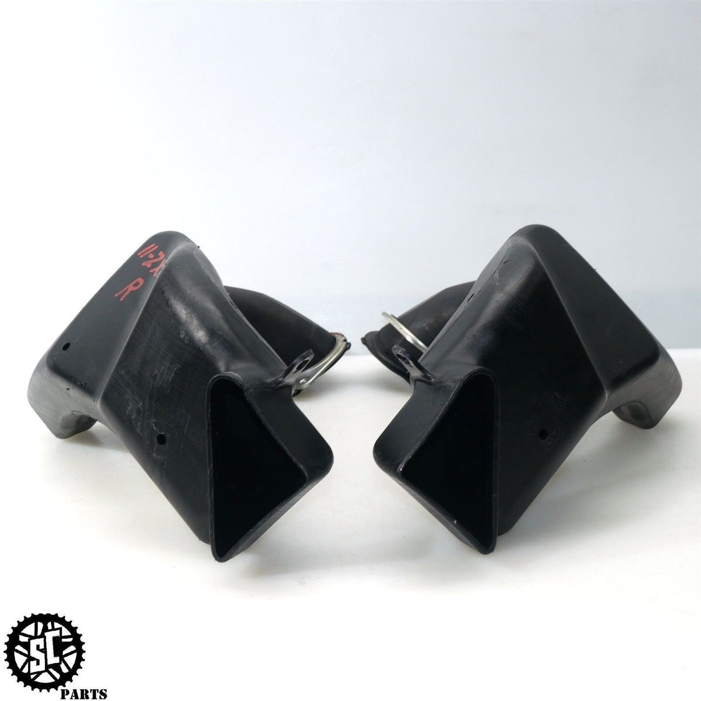 06-11 2011 KAWASAKI NINJA ZX14 LEFT RIGHT RAM AIR DUCT TUBE K22