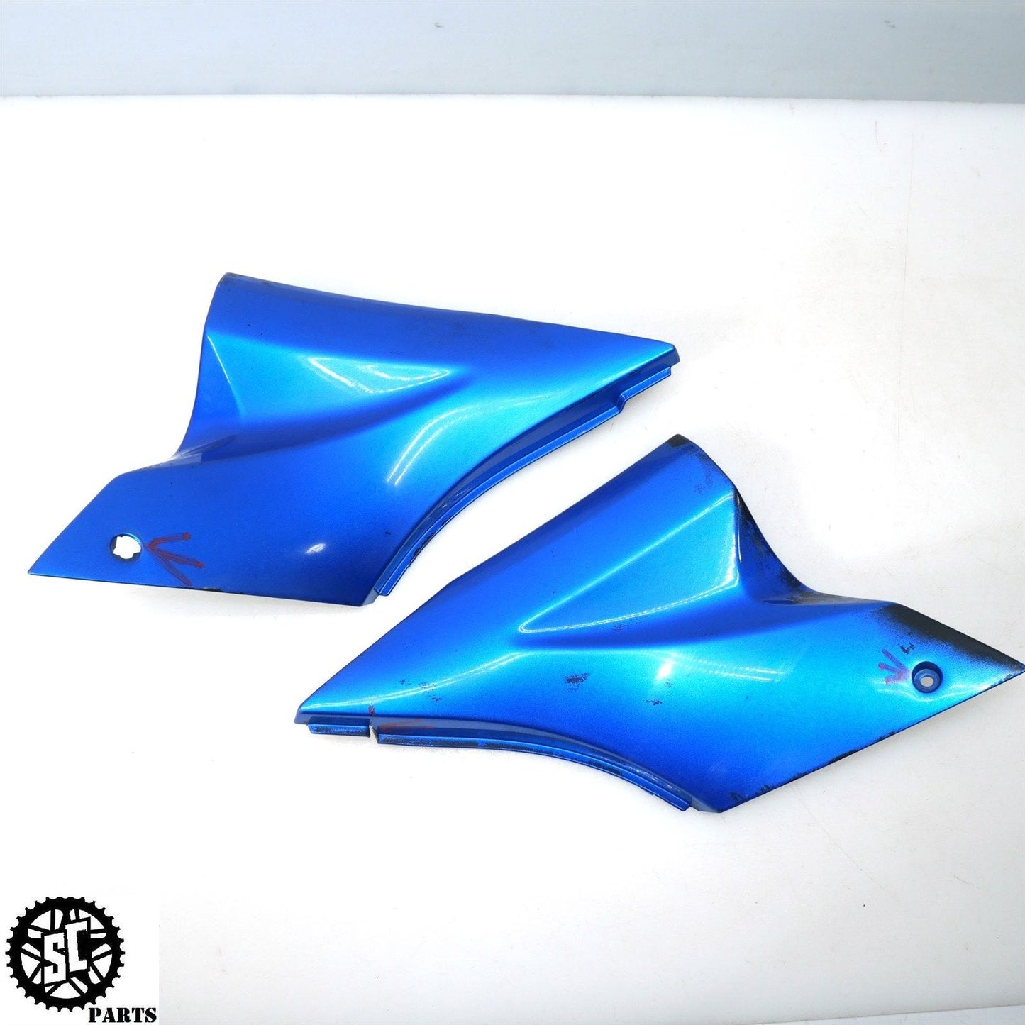 06-07 2007 KAWASAKI NINJA ZX10R SIDE TANK SEAT FAIRING COVER K59