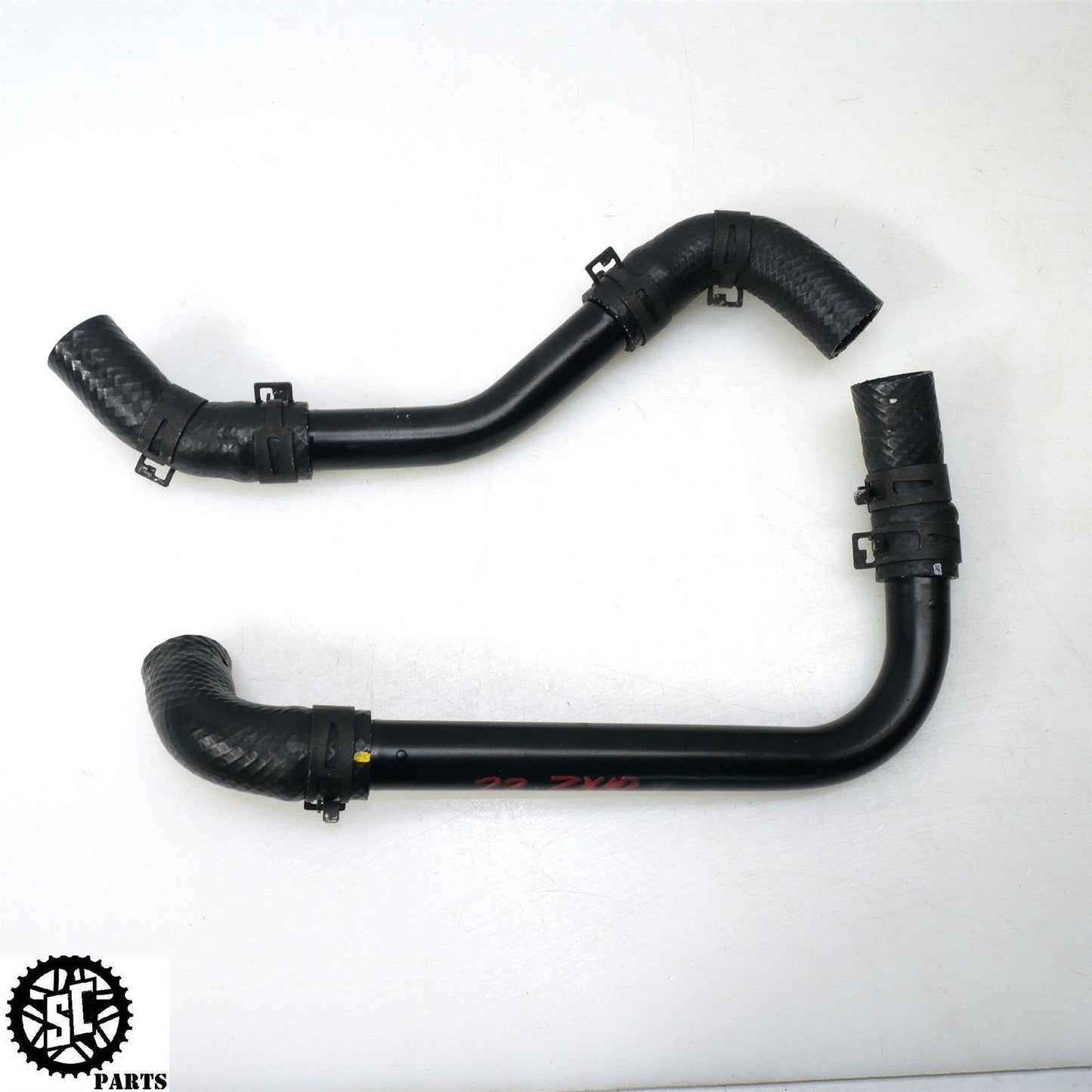 21-23 2022 KAWASAKI NINJA ZX10R RADIATOR COOLANT LINE PIPE K72