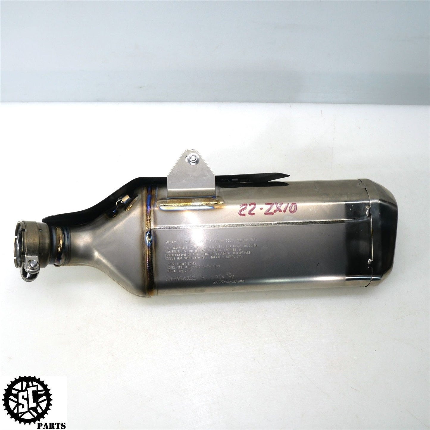 21-23 2022 KAWASAKI NINJA ZX10R EXHAUST SLIP ON PIPE MUFFLER K72