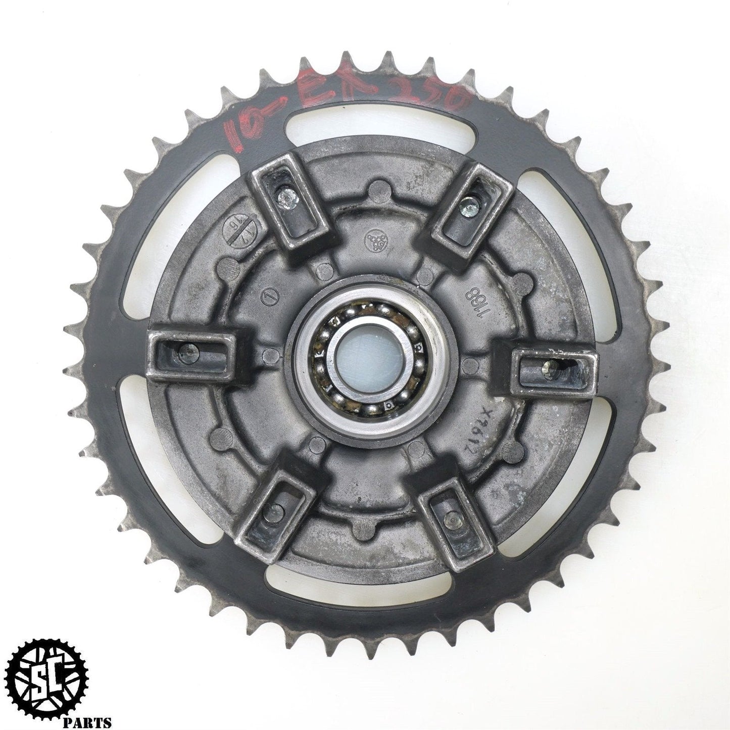 2008-2012 KAWASAKI NINJA 250 EX250 REAR DRIVE HUB SPROCKET CARRIER K42