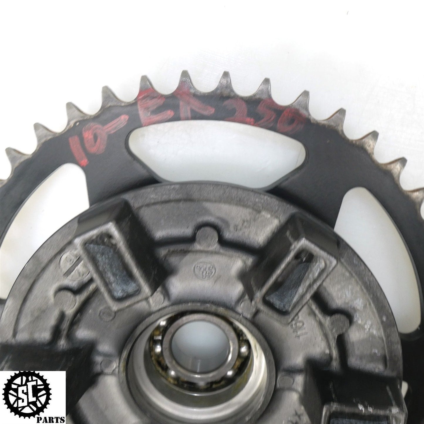 2008-2012 KAWASAKI NINJA 250 EX250 REAR DRIVE HUB SPROCKET CARRIER K42