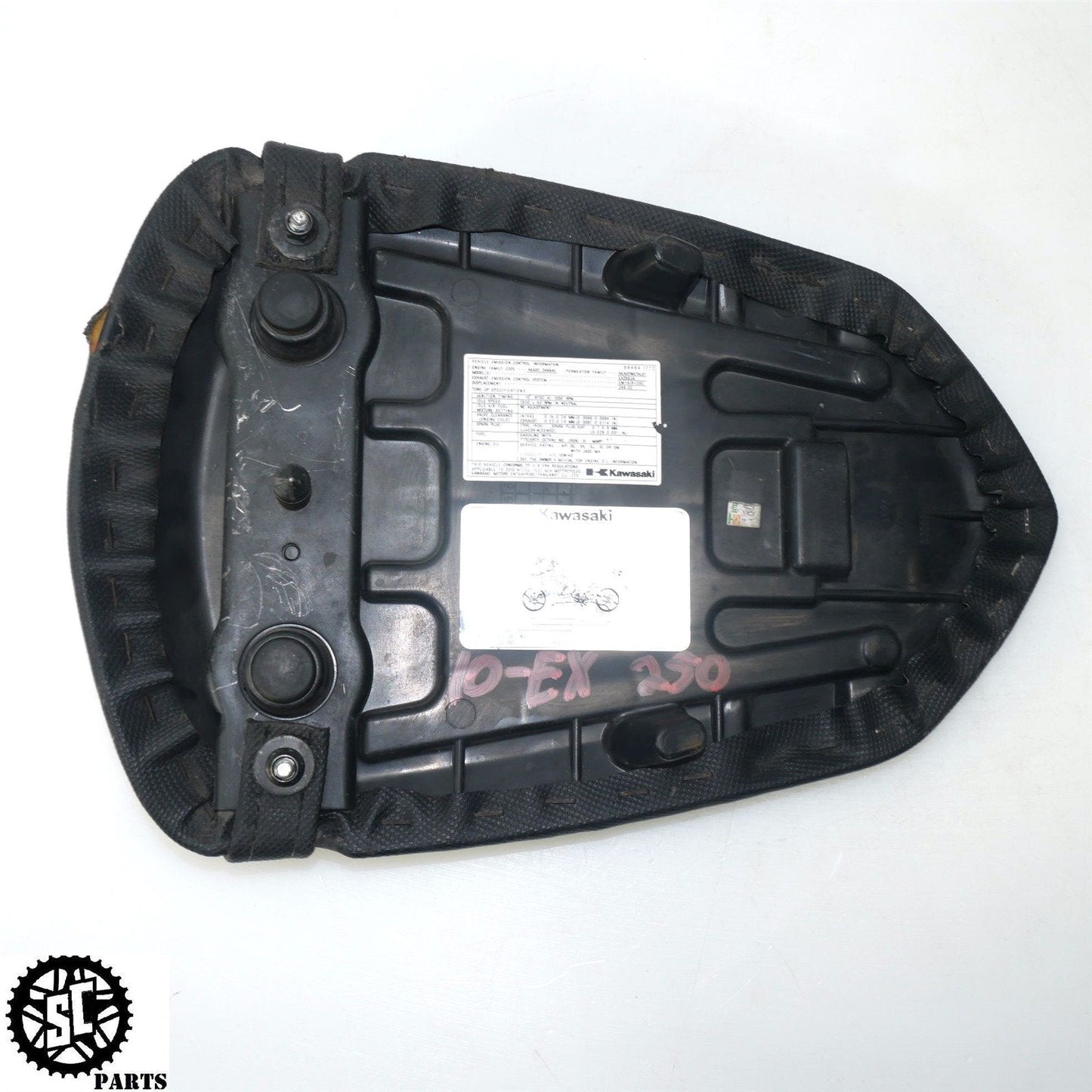 2008-2012 KAWASAKI NINJA 250 EX250 REAR PASSENGER SEAT K42