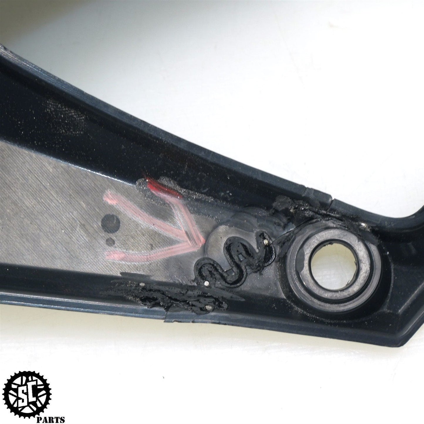 2007-2012 DUCATI 848 EVO RIGHT LEFT SIDE TANK FRAME TRIM COVER FAIRING OEM D34